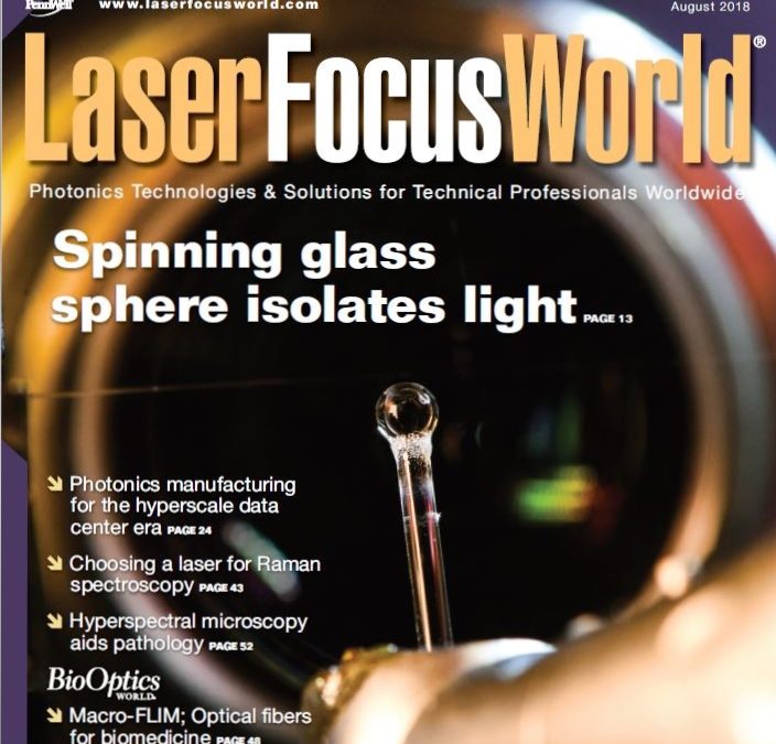 Laser Focus World 2018 August Issue