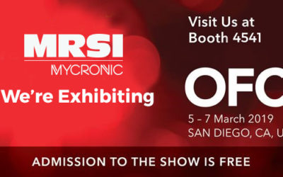 Visit MRSI Systems at the Optical Fiber Conference in San Diego