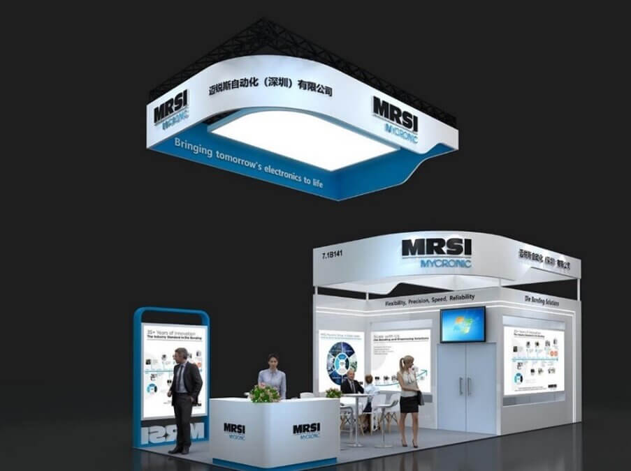 MRSI Laser World of Photonics Booth Design 2023