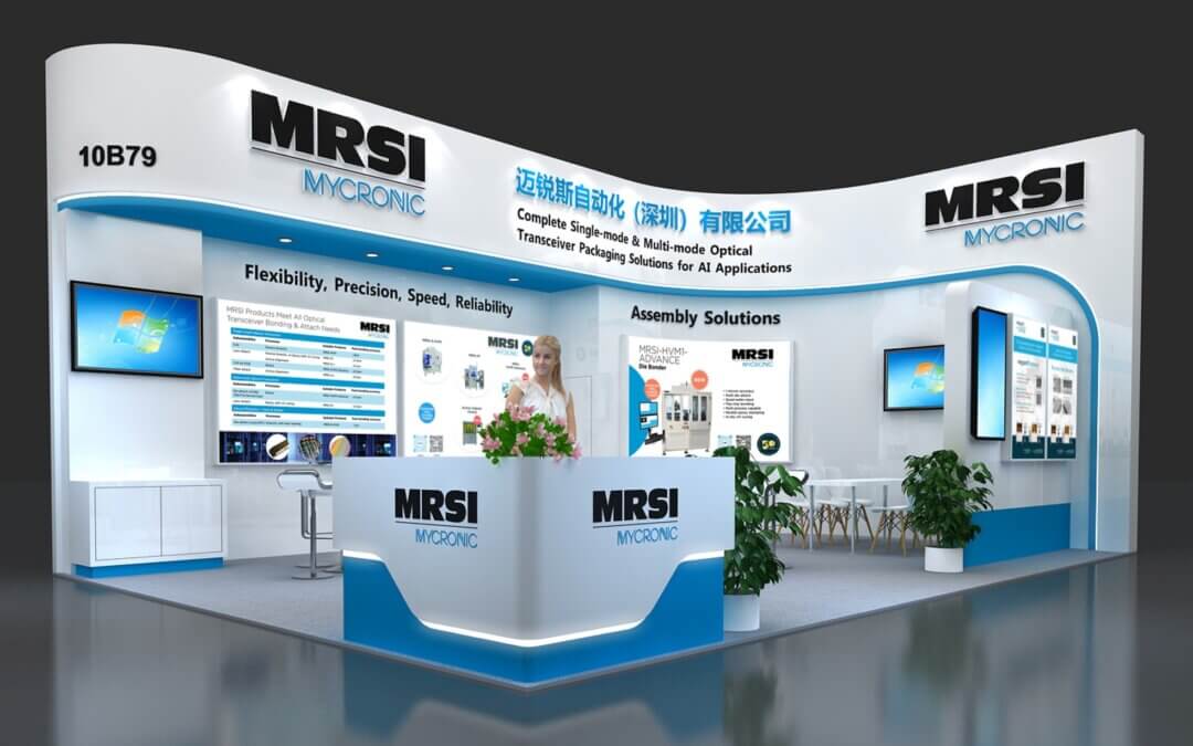 CIOE MRSI Mycronic Booth